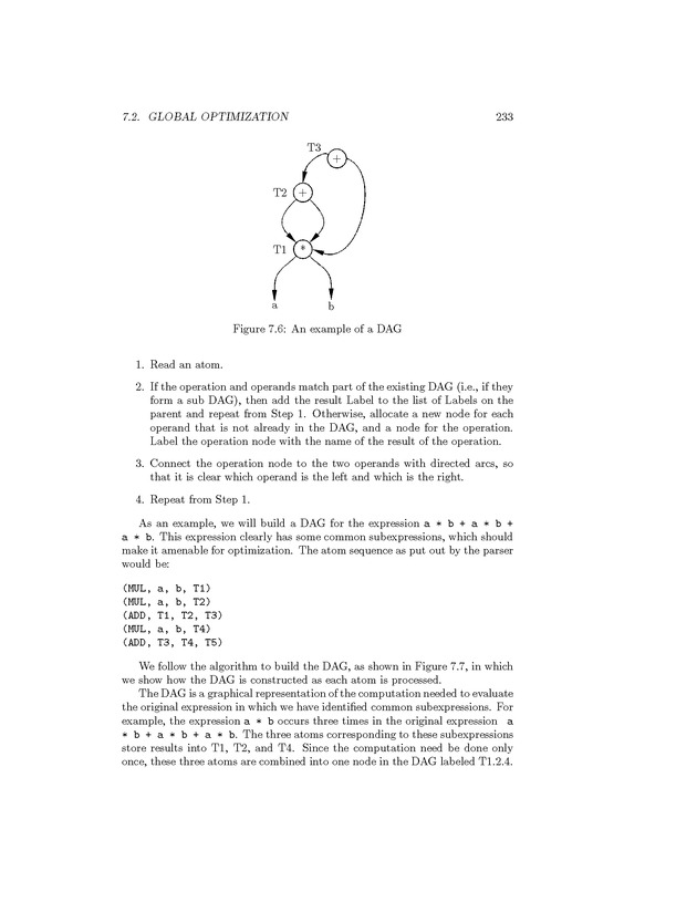 Compiler Design: Theory, Tools, and Examples - Page 233